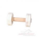 Riportello con doppi laterali piatti bianchi per IGP, 1 kg