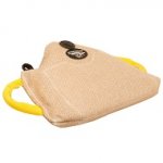 Cuneo in juta per addestramento del cane giovane