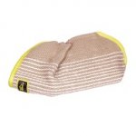 Bracciale leggero in juta per simulare i morsi del cane