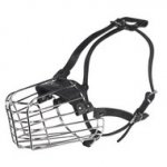 Museruola a cestello per cane con muso lungo e stretto