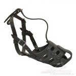 Museruola universale in cuoio per cane