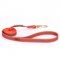 Guinzaglio arancione in nylon gommato per cane forte