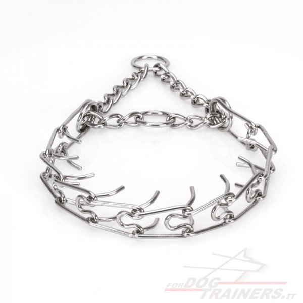 Collare con le punte di acciaio inox per cane, 3.25 mm