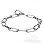 Collare di acciaio inox 4 mm per cane