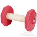 Riportello rosso in legno per gare di IGP, 650 gr