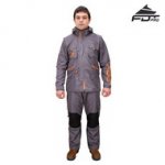 Tuta impermeabile grigia Pro Fit