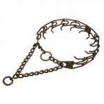 Collare a punte di acciaio ramato, 4 mm