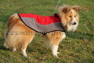 Cappottino di nylon impermeabile per Sheltie