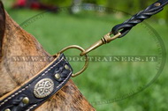 Collare originale in cuoio per Boxer Collare originale in cuoio per Boxer