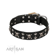 Collare esclusivo "Rock'n'Roll St" FDT Artisan per cane Collare esclusivo "Rock'n'Roll St" FDT Artisan per cane