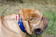 Collare con disegno di bandiera americana per Shar Pei Collare con disegno di bandiera americana per Shar Pei