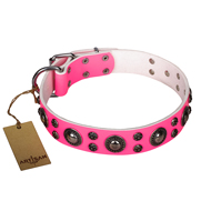 Collare originale "Rich Berry" FDT Artisan per cane Collare originale "Rich Berry" FDT Artisan per cane