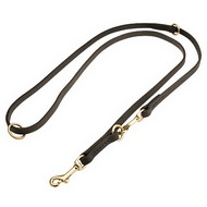 Guinzaglio allungabile in pelle per cane Guinzaglio allungabile in pelle per cane