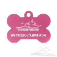 Medaglietta porta indirizzo "Identification badge" per cane Medaglietta porta indirizzo "Identification badge" per cane