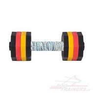 Riportello multicolore in legno per addestramento del cane 2 kg Riportello multicolore in legno per addestramento del cane 2 kg