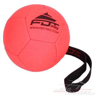 Palla rossa Air Toy per cane medio, 12 cm diametro