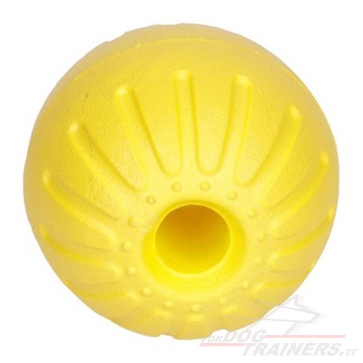 Palla Yellow Joyfulness per giochi con cane