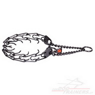 Collare nero inox per cani Collare nero inox per cani