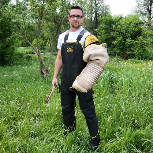 Fodero in juta per manica protezione braccio