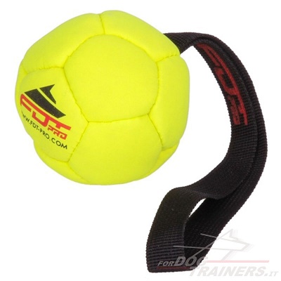 Palla gialla "Air Toy" per cane piccolo, 8 cm diametro Palla gialla "Air Toy" per cane piccolo, 8 cm diametro
