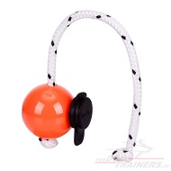 Palla magnetica Top-Matic "Fun-Ball" arancione con clip nera Palla magnetica Top-Matic "Fun-Ball" arancione con clip nera