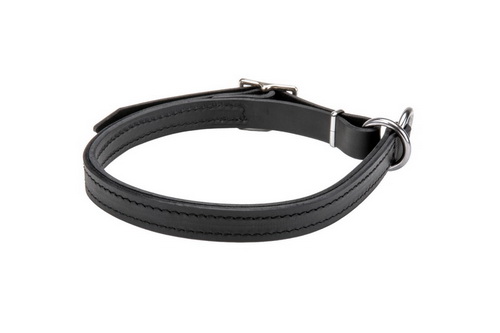 Collare in cuoio combinato per cani