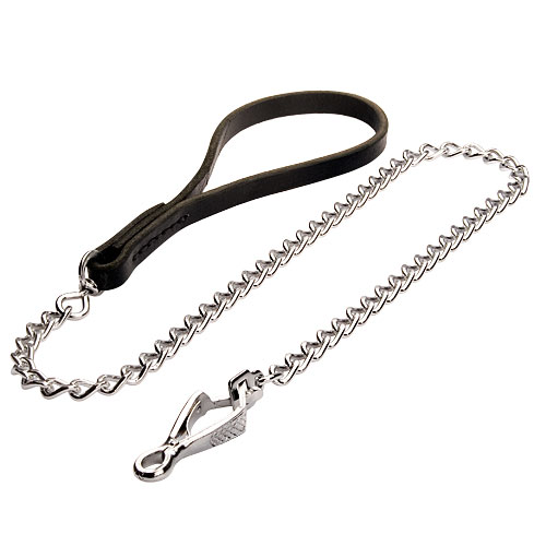 Guinzaglio a catena per cane Guinzaglio a catena per cane [L100#1061  Guinzaglio a catena] - €36.19 : fordogtrainers, negozio per cani, accessori  per cani, articoli per cani, pettorine per cani, collari Herm