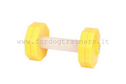 Riportello giallo in legno con doppi laterali per IGP, 1 kg