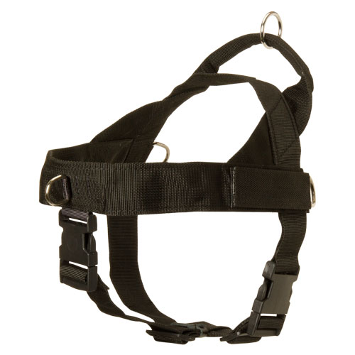 Pettorina in nylon multiuso/da traino per cane