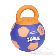 Palla in gomma con maniglia "Jumball" per cane Palla in gomma con maniglia "Jumball" per cane