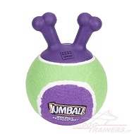Palla in gomma con due maniglie per giochi con cane Palla in gomma con due maniglie per giochi con cane