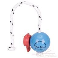 Palla magnetica Fun-Ball SOFT blu con clip rossa per cane Palla magnetica Fun-Ball SOFT blu con clip rossa per cane