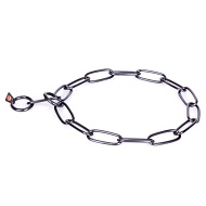 Collare a catena in acciaio annerito Herm Sprenger, 4 mm Collare a catena in acciaio annerito Herm Sprenger, 4 mm