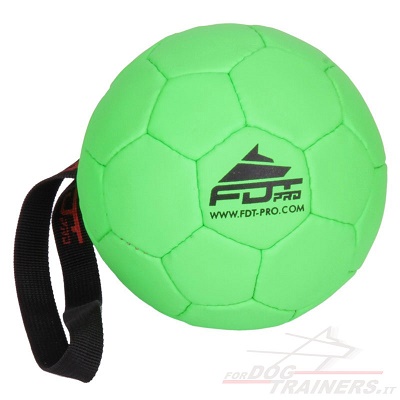 Palla verde Air Toy per cane medio, 15 cm diametro